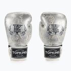 Top King Muay Thai Super Star Snake боксови ръкавици бели TKBGSS-02A-WH