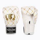 Боксови ръкавици Top King Chain white/gold