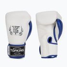 Боксови ръкавици Top King Boxing Reborn white/blue