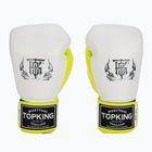Боксови ръкавици Top King Boxing Reborn white/yellow
