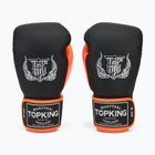 Боксови ръкавици Top King Reborn Semi Leather white/orange