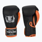 Боксови ръкавици Top King Reborn Semi Leather black/orange