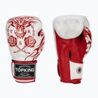 Боксови ръкавици Top King Boxing Dragon red/white