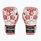 Боксови ръкавици Top King Boxing Dragon red/white