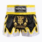 Шорти за тренировка Top King Thai Boxing black/gold/white