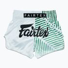 Тренировъчни шорти за муай тай BS1923 'Racer', бели на Fairtex
