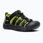 Детски сандали KEEN Newport H2 black/lime green