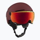 Ски каска Atomic Savor Visor Stereo maroon/red stereo