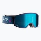 Детска скиорска маска Atomic Four Jr Flash graphic/ocean/blue flash