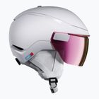 Скиорска каска Atomic Revent GT Amid Visor HD S2 white heather/pink copper