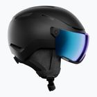 Скиорска каска Atomic Revent Visor Stereo black/blue stereo