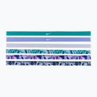 Nike ленти за глава с печат 6 бр. зелено/виолетово N0002545-322