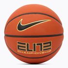 Баскетболна топка Nike Elite Championship 8P 2.0 Deflated amber court/ black/metallic gold/ black размер 6