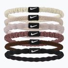 Ластици за коса Nike Flex Hair Tie 6 бр. sail/lt orewood brn/white