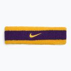 Лента за глава Nike Swoosh Headband university gold/court purple/university gold