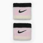 Лента за глава Nike Swoosh Wristbands pink foam/coconut milk/black