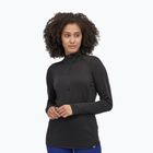 Дамски суитшърт Patagonia Cap Termal Weight Zip Neck black