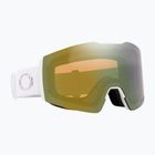 Ски очила Oakley Fall Line M white leopard/prizm sage gold iridium