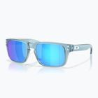 Детски слънчеви очила Oakley Holbrook XXS прозрачни stonewash/prism sapphire