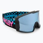 Скиорска маска Oakley Line Miner L chex black/prism snow sapphire iridium