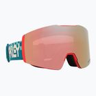 Ски очила Oakley Fall Line M Pacific Chex/Prizm Snow Rose Gold Iridium