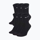 Чорапи Nike Everyday Cushioned 6 чифта black/white