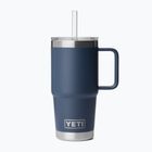 Термо чаша YETI Rambler Straw 739 ml navy