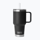 Термо чаша YETI Rambler Straw 1000 ml black