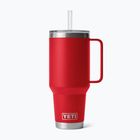 Термо чаша YETI Rambler Straw 1200 ml rescue red