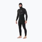 Мъжки неопреннов костюм за плуване Rip Curl E-Bomb Zf Hood 5/4 mm black