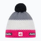 Зимна шапка Eisbar Star Pompon SA pink meliert/white/grey