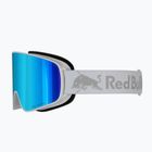 Скиорски очила Red Bull SPECT Rush white/ice blue snow/smoke със синьо огледало