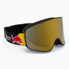 Скиорски очила Red Bull SPECT Rush black/gold snow - orange with gold mirror