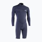 Мъжки неопреннов костюм за плуване ION Element 2/2 mm Shorty Back Zip blue nights