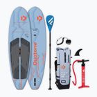 Комплект надуваем SUP борд DUOTONE iSUP Flow Air SLS 9'8 2026 cyan blue