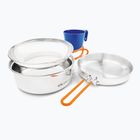Комплект съдове за готвене за туризъм от неръждаема стомана GSI Outdoors