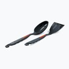 Туристически комплект Gsi Outdoors Pack Spoon/Spatula black/orange