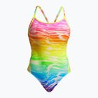 Дамски бански от една част Funkita Diamond Back One Piece lake acid