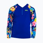 Детски бански костюм Funky Trunks Zippy Rash Vest Swim Shirt in bloom