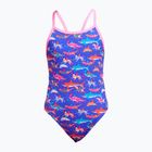 Детски бански костюм от една част Funkita Single Strap One Piece doggie paddleло