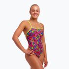 Дамски цял бански костюм Funkita Single Strap One Piece swan city