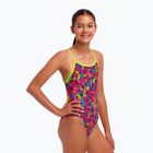 Детски цял бански костюм Funkita Single Strap One Piece swan city