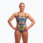 Дамски цял костюм за плуване Funkita Single Strap One pieces happy hide