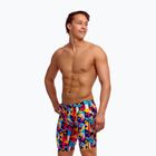 Мъжки шорти за плуване тип клин Funky Trunks Training broken blox