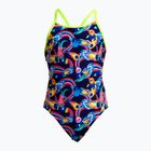 Детски цял бански костюм Funkita Diamond Back One Piece blast buddies