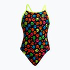 Детски цял бански костюм Funkita Diamond Back One Piece pawsome