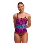 Дамски цял костюм за плуване Funkita Single Strap One Piece wild animal