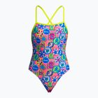 Дамски цял костюм за плуване Funkita Tie Me Tight One Piece zesty besty