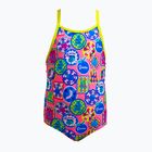 Детски цял бански костюм Funkita Printed One Piece zesty besty
