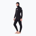Дамски неопренов костюм за плуване Rip Curl Dawn Patrol 5/4 mm Chest Zip Hooded black